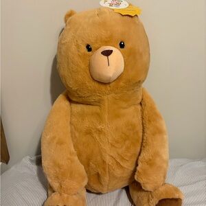 Adorable Tan Teddy Bear Plush Toy